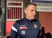 Tom Shaw has been pleased with how things have progressed at Gainsborough Trinity.