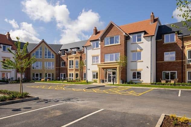 Louth Manor Care Home on Legbourne Road, which has been rated 'Good' in all categories by the Care Quality Commission. (PHOTO BY: Yorkare Homes Ltd)