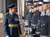 The Reviewing officer was Air Vice-Marshal Chris Snaith, inspecting Cadets on parade at RAF College Cranwell. Photographs: MOD Crown Copyright