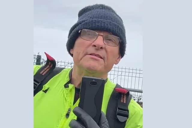 The man Lincolnshire Police wish to speak to.