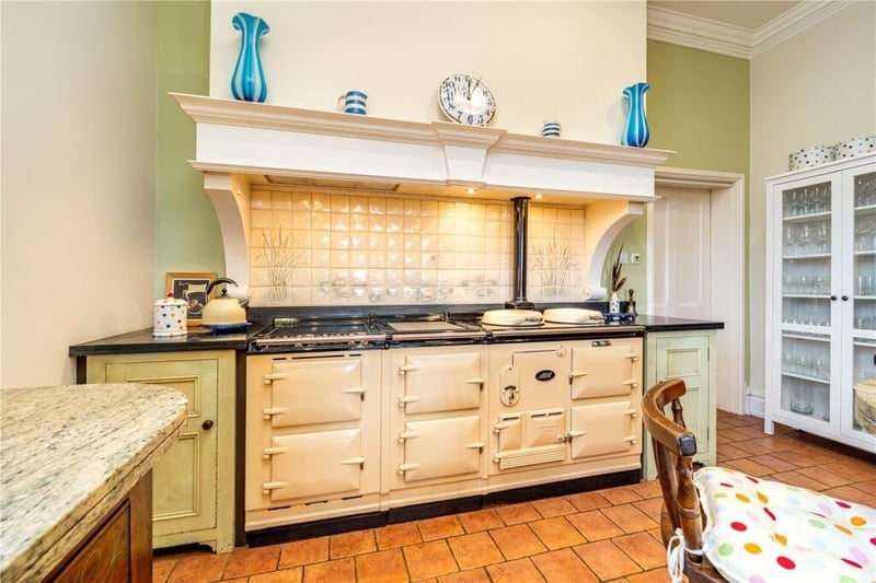 The Aga cooker.