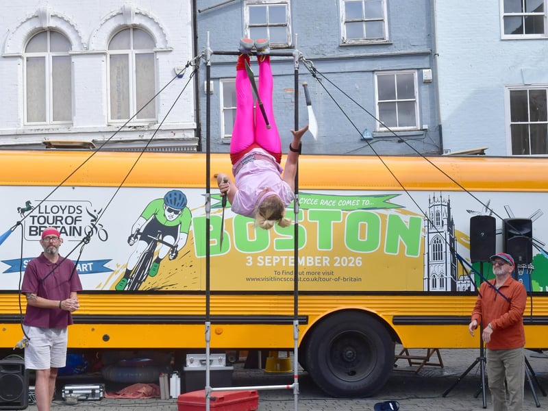 ... and acrobatics.