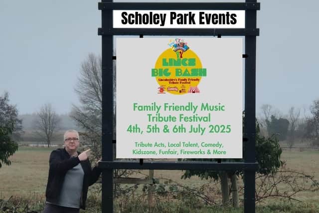 David Charles, organiser of the new Lincs Big Bash 2025 event, to be held this summer.