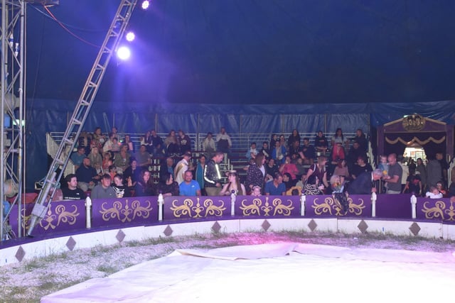 Gala Night audience at the Wonder Circus.