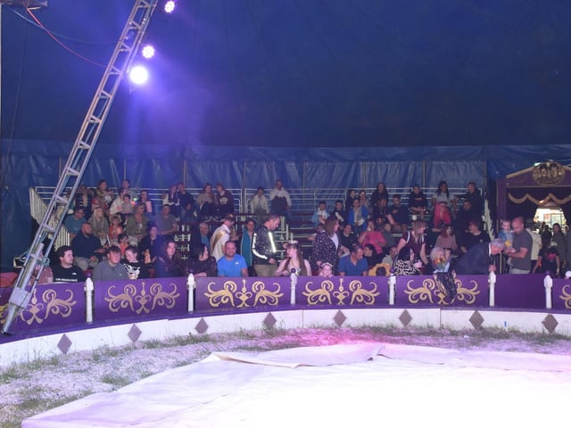 Gala Night audience at the Wonder Circus.