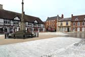 Fresh new look - Sleaford Market Place work is all but completed. Photo: NKDC