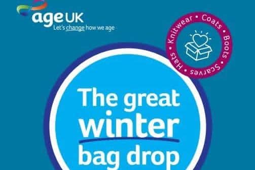 Age UK's Great Winter Bag Drop.