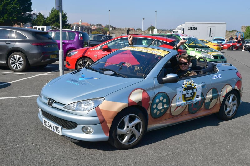 Drivers heading to Suton on Sea after a stop at the Premier Inn in Skegness.