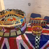The fully working model of a Skegness fairground, including a wall-of-death ride, which will be on display at Dogdyke Pumping Station's next open day on Sunday (July 6).