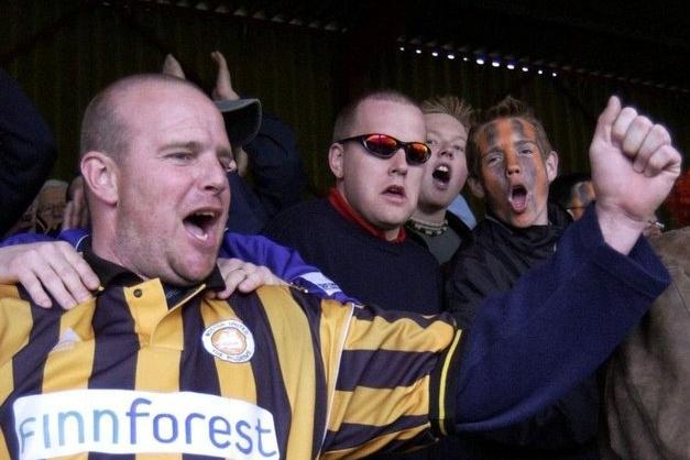 United supporters were in brilliant voice before kick off.