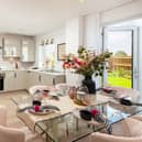 Typical kitchen in a show home at The Meadows