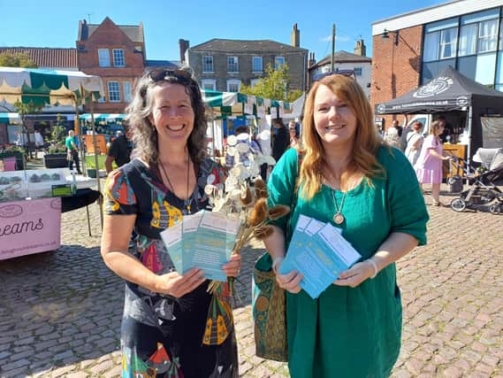 ​Event organisers Sarah Rock, left, and Rachel Taylor hope as many women as possible will book in.