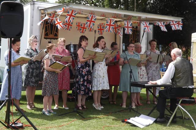 Coningsby Military Wives Choir at last year's event.
