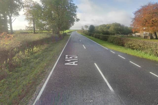 The A157 between Hainton and Burgh on Bain. Photo: Google Maps
