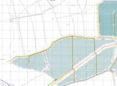 The layout of the proposed solar farm at Hatton.
