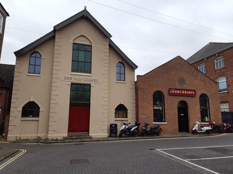 The buildings following the project.