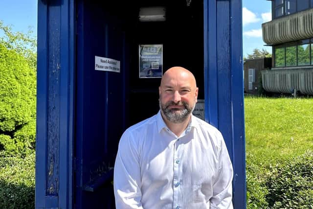 Marc Jones, who is the police and crime commissioner for Lincolnshire (PHOTO BY: Ellis Karran/Local Democracy Reporting Service).