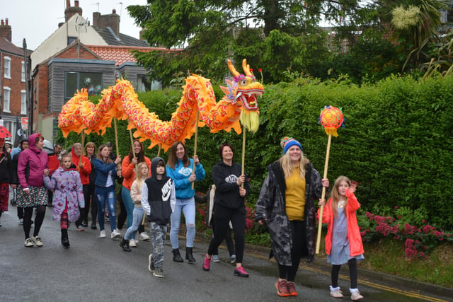 The Caistor parade finale