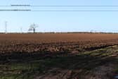 How the solar farm would look from a distance. Photo: SKDC