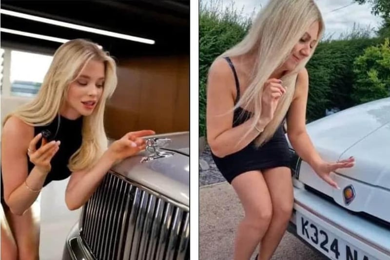 A Boston couple's TikTok parody video with their old Proton car went viral with millions of views. Jon and Amy Coupland made a video mimicking a popular TikTok ‘Bentley ASMR’ video, in which a model touches the luxurious features of the high-class car while seductively whispering ‘Bentley’ - only in Jon's video, Amy comically says 'Proton'.