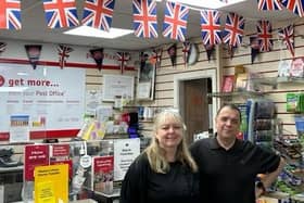Martin Sizer and Kaye Lee are off to the palace