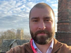 Mick Grundy is the new site manager at Gainsborough Old Hall
