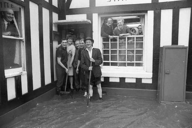 Our latest retro gallery takes us back to 1968, when the town flooded.