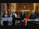 Sixteen 85 bring their seasonal music to Louth
