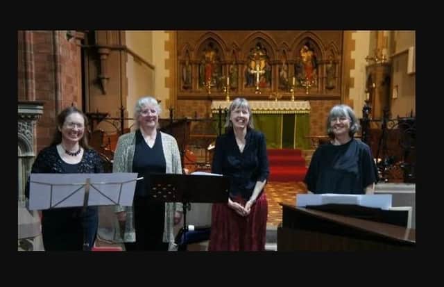Sixteen 85 bring their seasonal music to Louth