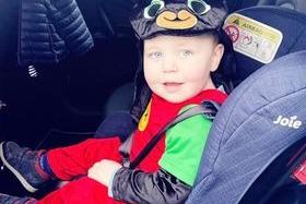 Joshua Pearson, of Sleaford, aged two.