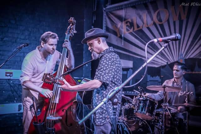The Mark Harrison Band (Photo by Mal Whichelow)