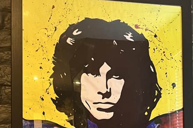 Jim Morrison reimagined by Alfred Natcho.