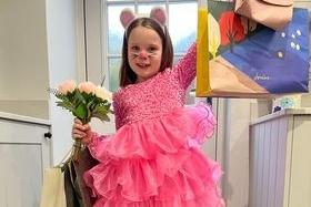 Rosie Panton as Claris The Mouse for World Book Day at William Alvey School.