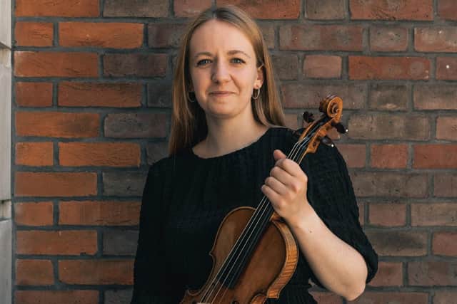 Acclaimed violinist Hatty Haynes, who is to perform at a concert in Louth later this month.