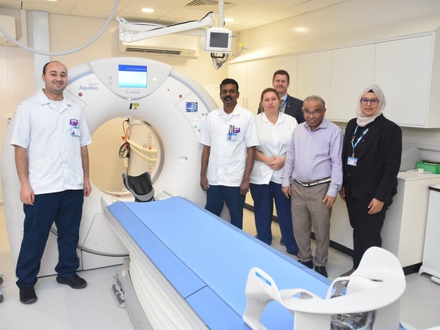 Patients no longer have to travel miles for scans.