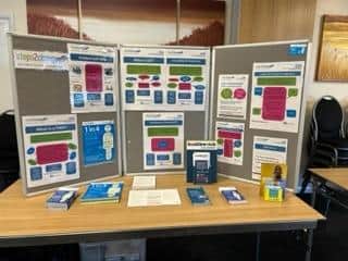 Representatives of various organisations gave up their time and resources for the schools wellbeing fayre in Sleaford - Steps2Growth.