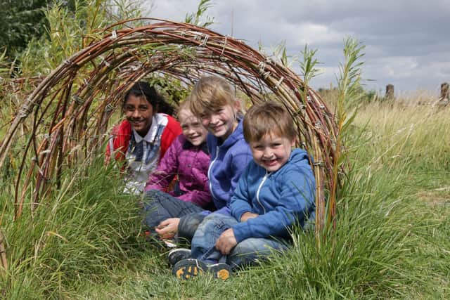 Youngsters enjoyed RSPB Frampton Marsh.