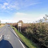 The A16 at North Thorsby.