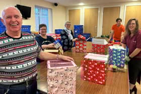 Volunteer Malcolm Shepherd, is one of a group of helpers