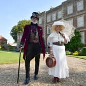 Stave and Christine Hedges of Willoughby at Ginby Hall.