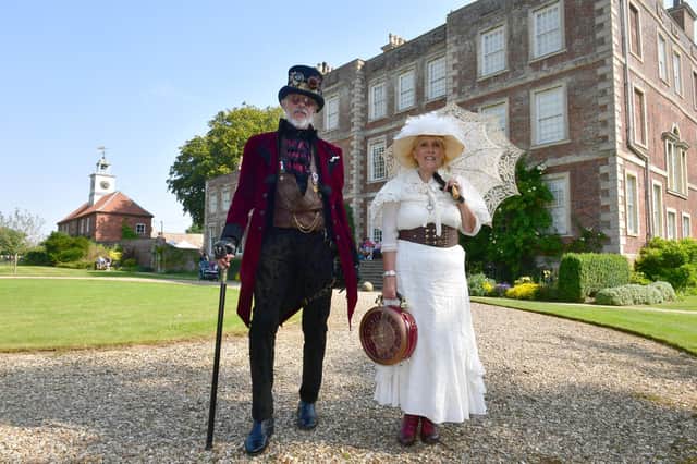 Stave and Christine Hedges of Willoughby at Ginby Hall.
