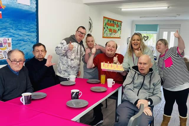 The Hive's team and clients celebrate their first birthday.