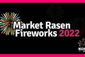 Fireworks in Market Rasen