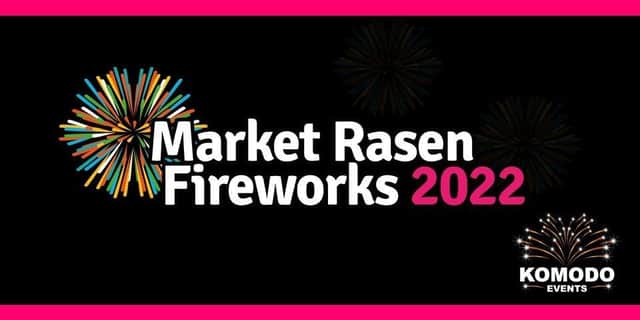 Fireworks in Market Rasen