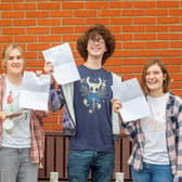 QEGS GCSE students Elliot Wilson, Emma Spence, Ronan Waters and Erin Woodhouse.
