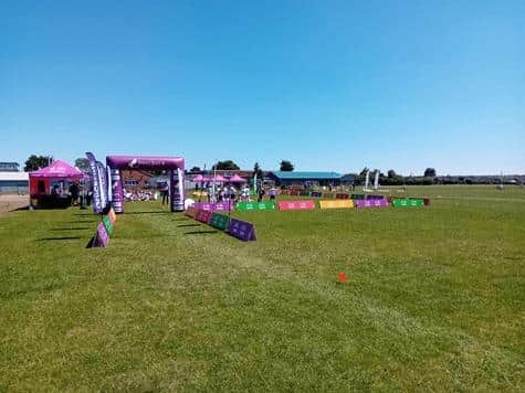 A lovely, sunny day for the children's triathlon at One NK