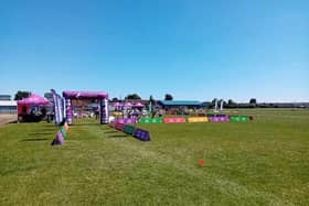 A lovely, sunny day for the children's triathlon at One NK