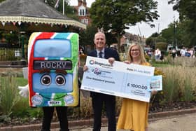 Stagecoach presented a cheque for £1,000 to their chosen charity Age UK Lincoln and South Lincolnshire. Photos: Barry Robinson.