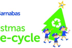 Recycle your Christmas tree with St Barnabas!
