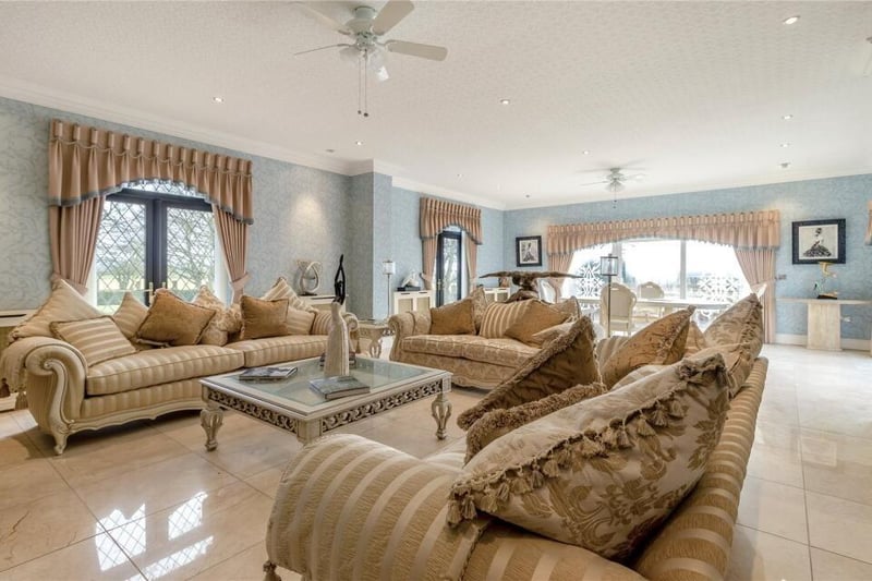The sitting room at the front of the property.